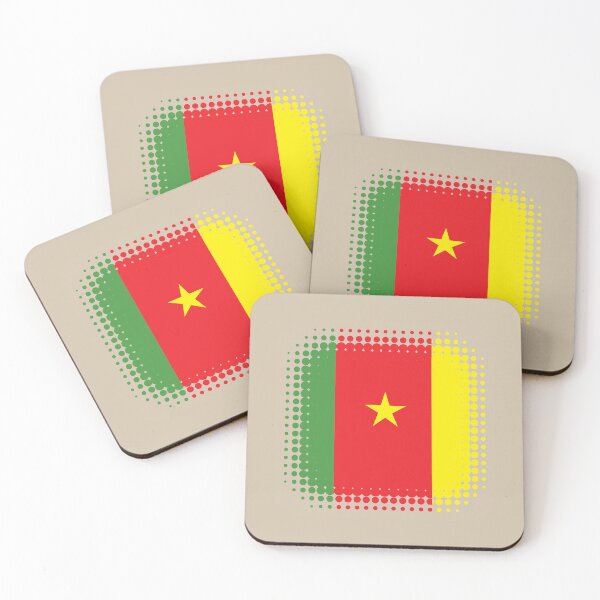 Item preview, Flag of Cameroon - Retro designed and sold by pixelinga.