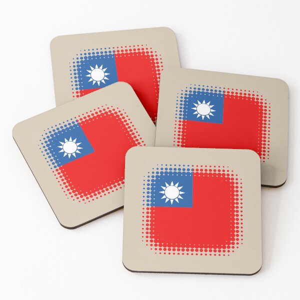 Item preview, Flag of Taiwan - Retro designed and sold by pixelinga.