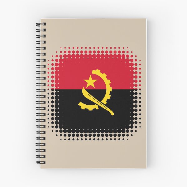 Item preview, Flag of Angola - Retro designed and sold by pixelinga.
