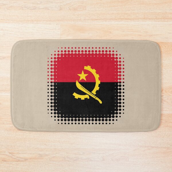 Item preview, Flag of Angola - Retro designed and sold by pixelinga.