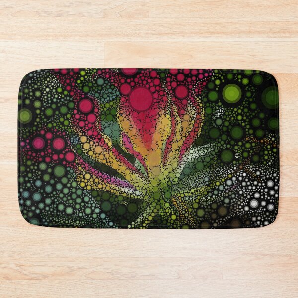 Item preview, Red Flame Lily Circle Mosaic Design designed and sold by Heathermarie321.