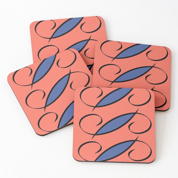 Item preview, Janine Black, Pink and Blue designed and sold by ErinLP.