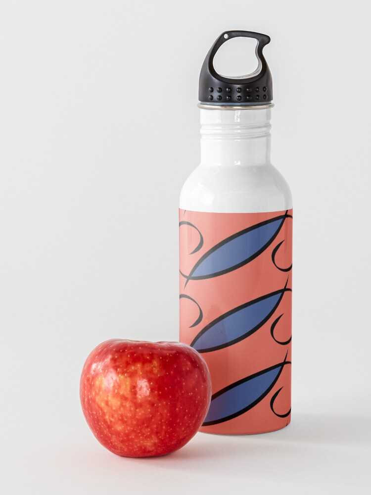 Alternate view of Janine Black, Pink and Blue Water Bottle