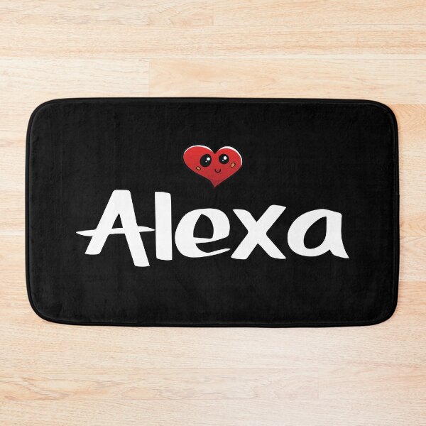 Item preview, Alexa Cute Heart My Name Is Alexa Defender Of Man designed and sold by ProjectX23.