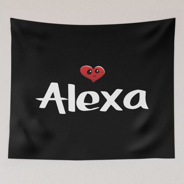 Item preview, Alexa Cute Heart My Name Is Alexa Defender Of Man designed and sold by ProjectX23.