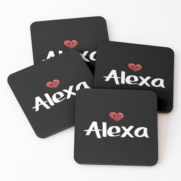Item preview, Alexa Cute Heart My Name Is Alexa Defender Of Man designed and sold by ProjectX23.