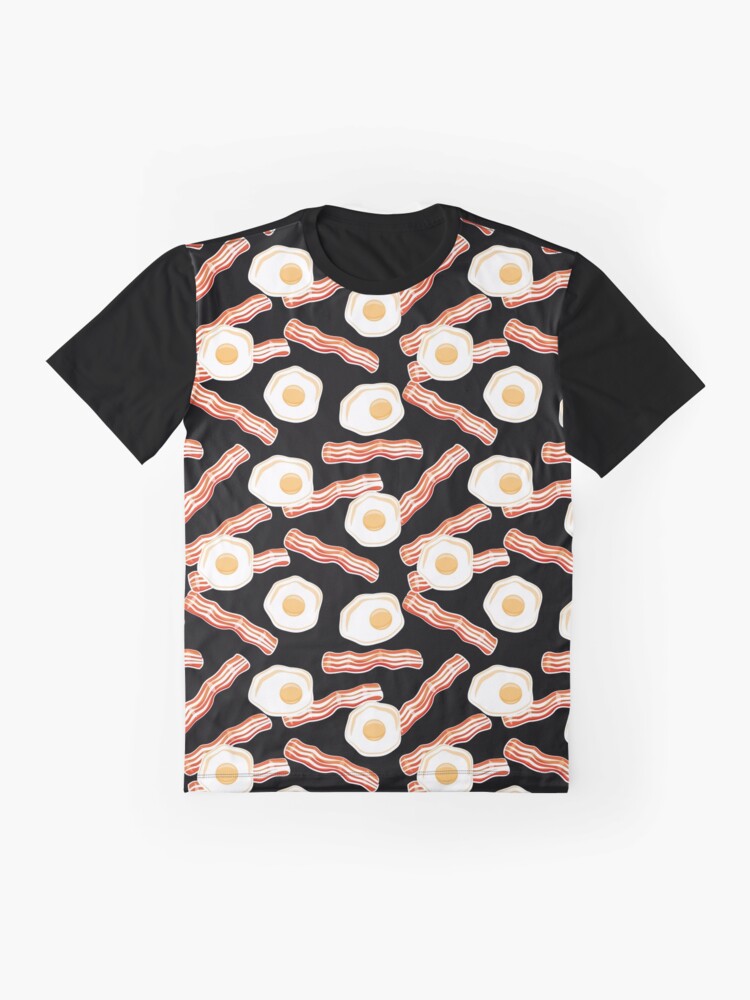 "bacon and eggs " Tshirt for Sale by littlearrow Redbubble bacon