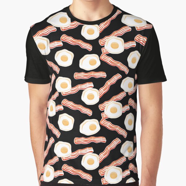"bacon and eggs " Tshirt for Sale by littlearrow Redbubble bacon