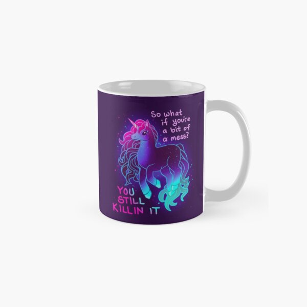 Artikel-Vorschau von "DU BRINGST ES IMMER NOCH UM" Neon-Einhorn, designt und verkauft von thelatestkate.
