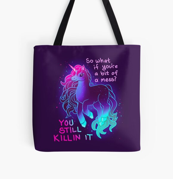 Artikel-Vorschau von "DU BRINGST ES IMMER NOCH UM" Neon-Einhorn, designt und verkauft von thelatestkate.