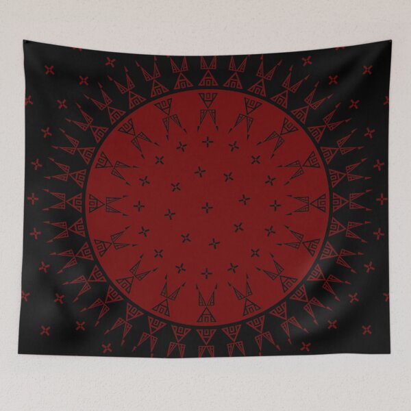 Item preview, Estrellas de la noche (granate) designed and sold by MelvinWarEagle.