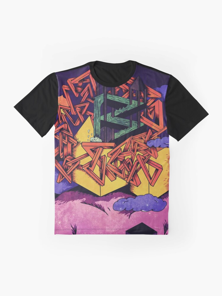 Alternate view of clouds. Graphic T-Shirt