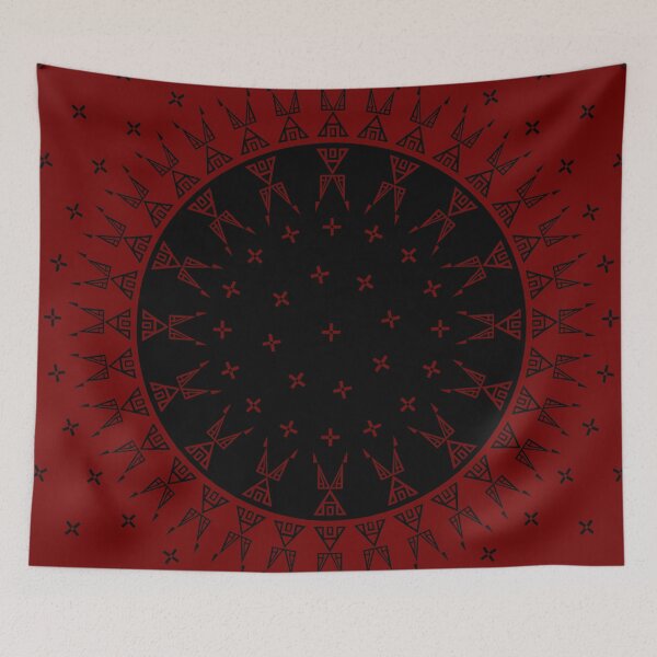 Item preview, Night Stars (Maroon/Black) designed and sold by MelvinWarEagle.