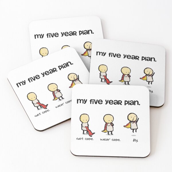 Item preview, My five year plan for success inspiration designed and sold by strengthdesign.