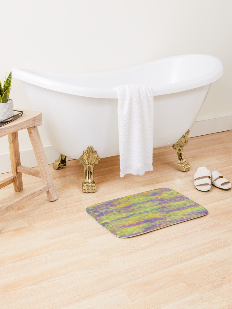 Thumbnail 2 of 6, Bath Mat, Field designed and sold by gldomenech.