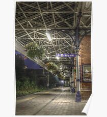 Poulton train station HDR Poster