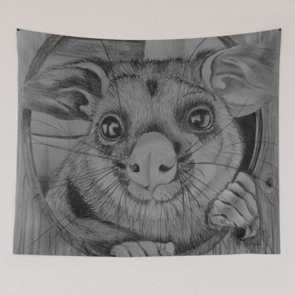Item preview, Baby Possum designed and sold by jansimpressions.
