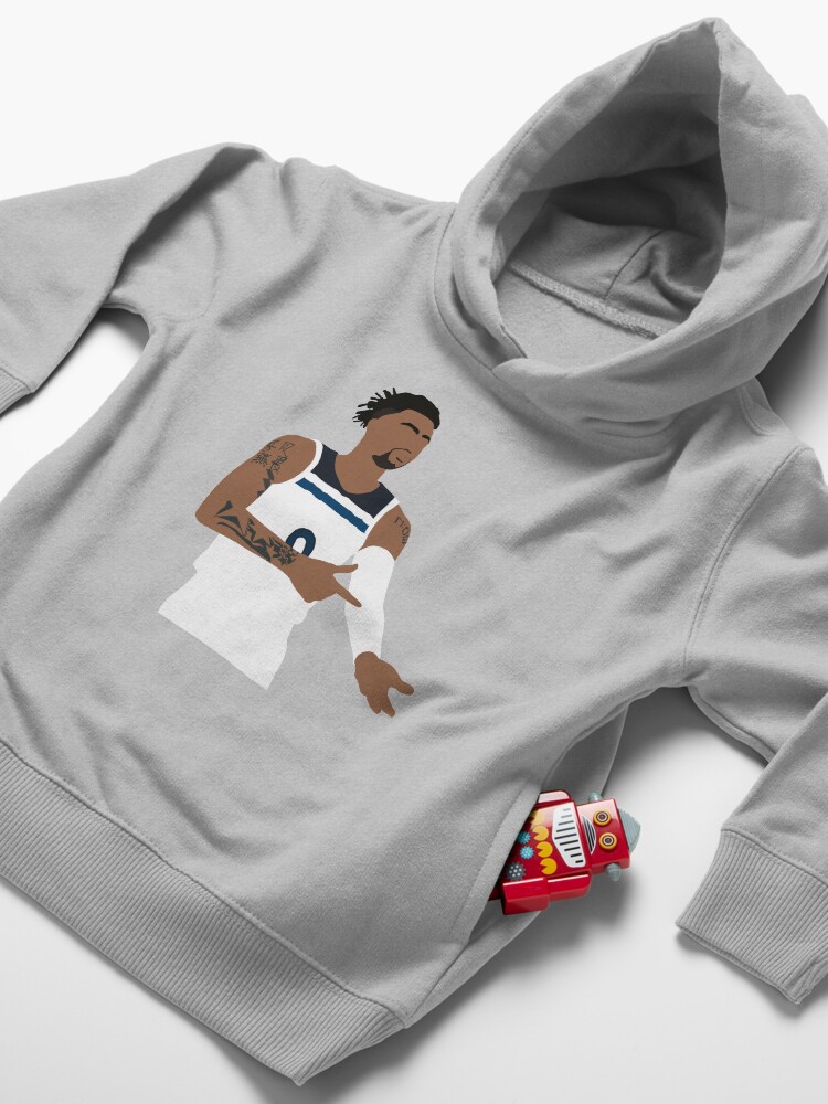 Alternate view of D'lo "Ice in His Veins" Timberwolves Toddler Pullover Hoodie