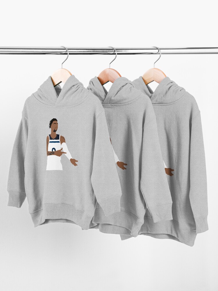 Alternate view of D'lo "Ice in His Veins" Timberwolves Toddler Pullover Hoodie