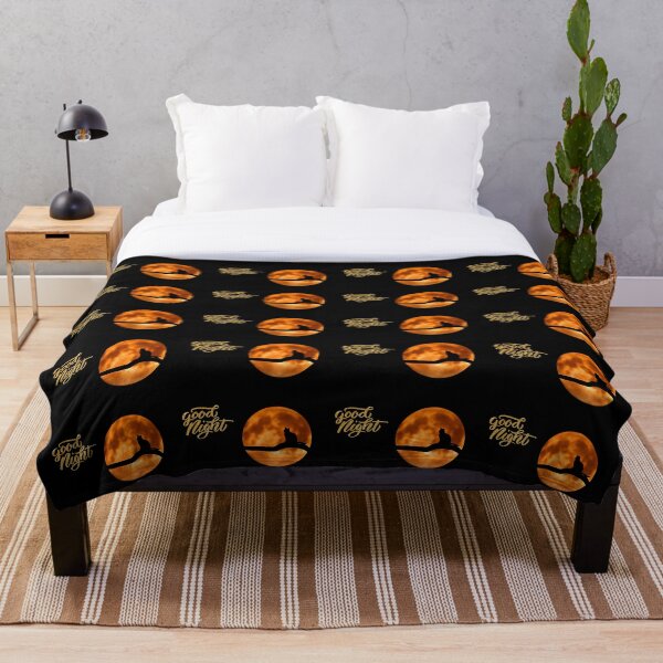 Item preview, Cat in front of moon rising designed and sold by hafid1984achbar.