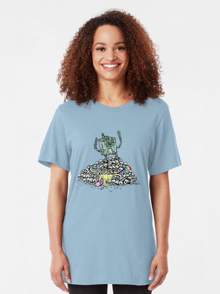 Alternate view of I am become death, destroyer of worlds Slim Fit T-Shirt
