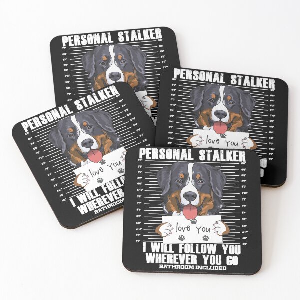 Item preview, Bernese Mountain Dog Stalker Cartoon designed and sold by MrEddie10.