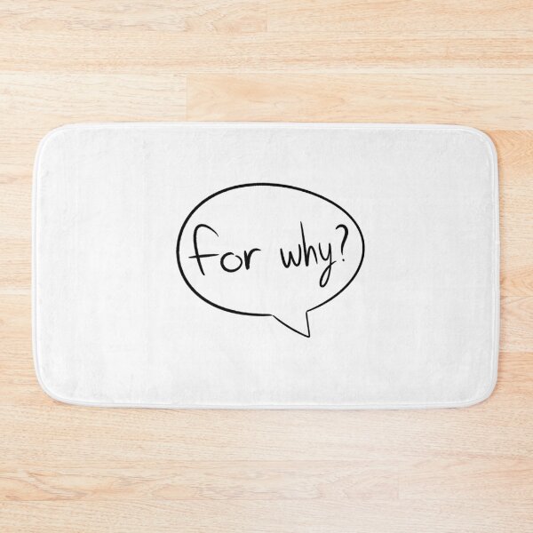 Item preview, for why speech bubble designed and sold by nagisasmixtape.