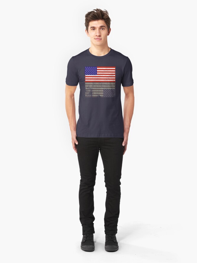 Alternate view of Hawkins 1985 Slim Fit T-Shirt