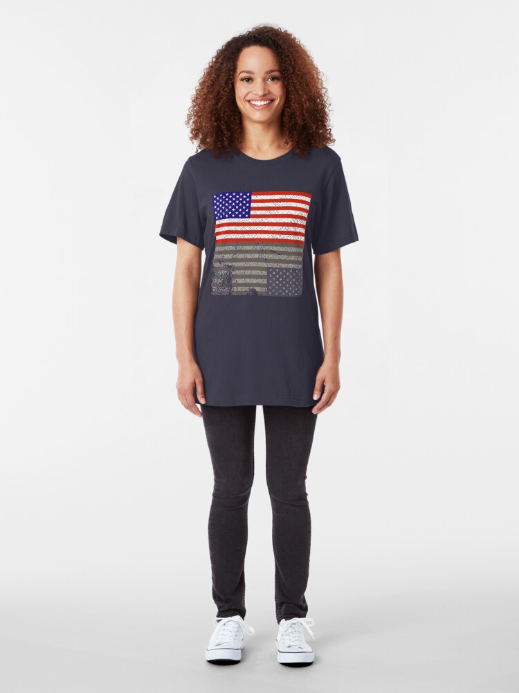 Alternate view of Hawkins 1985 Slim Fit T-Shirt