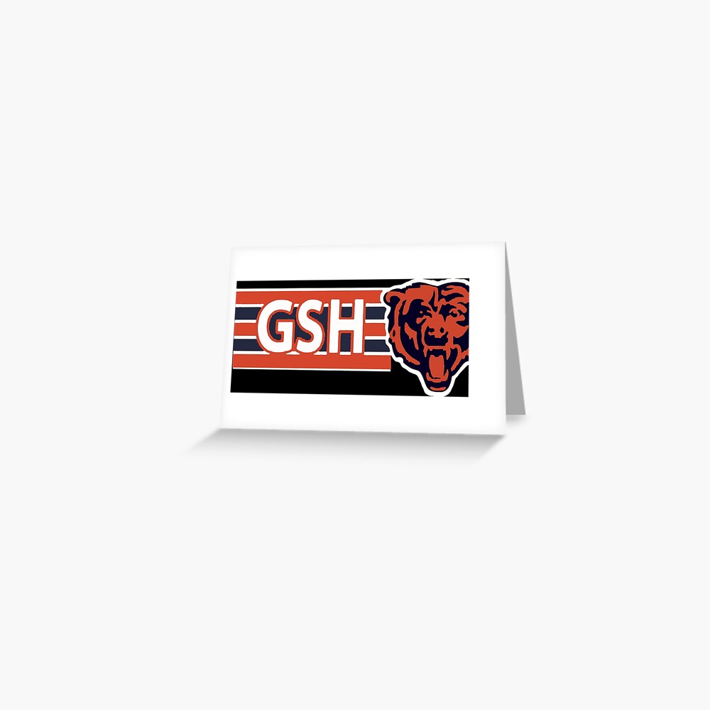 Chicago Bear GSH Sticker for Sale by Throk7257