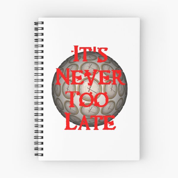Item preview, It's Never Too Late OFFICIAL Podcast Shirt designed and sold by charliedelong.