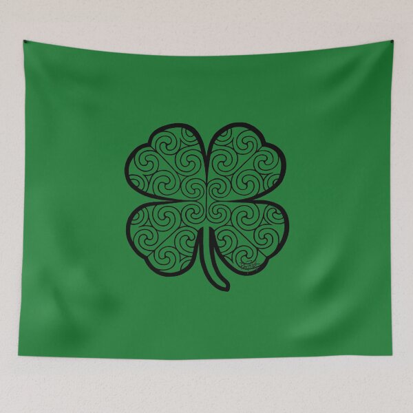 Item preview, Lucky Celtic Clover Irish Spiral Charm designed and sold by Pat Fish.