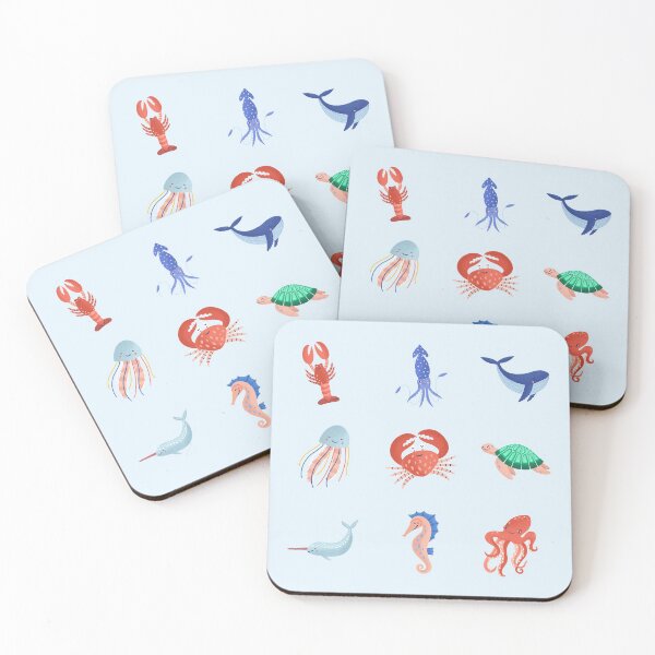 Item preview, Sea Creature Collection designed and sold by figpeep.