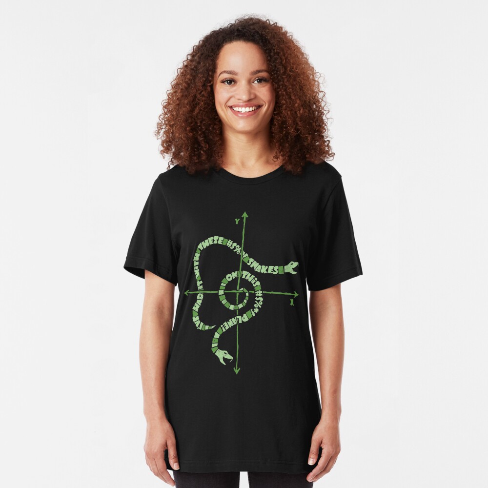 Snakes on a Plane Slim Fit T-Shirt