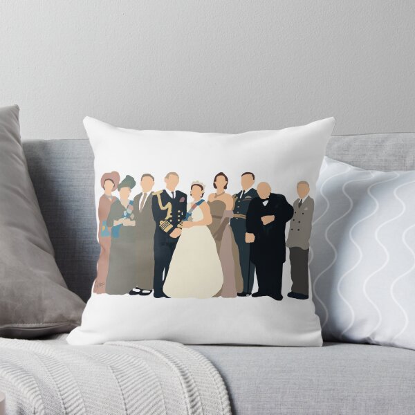 Vista previa del artículo con la obra «Elenco de la temporada 1 de The Crown», diseñado y vendido por glosha.