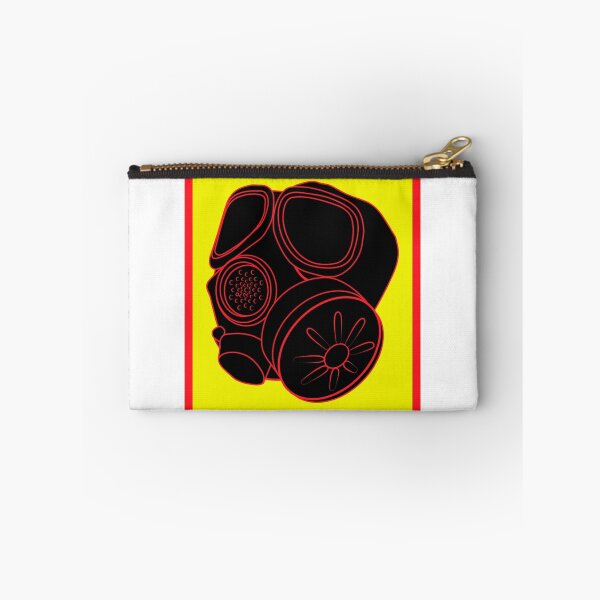 Item preview, Gas Mask on yellow designed and sold by feegee1.