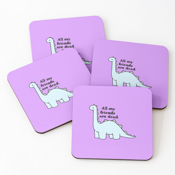Item preview, All My Friends Are Dead designed and sold by Kaylas Art.