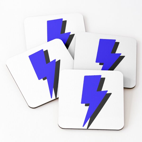 Item preview, Blue lightning bolt  designed and sold by Molly Denning.
