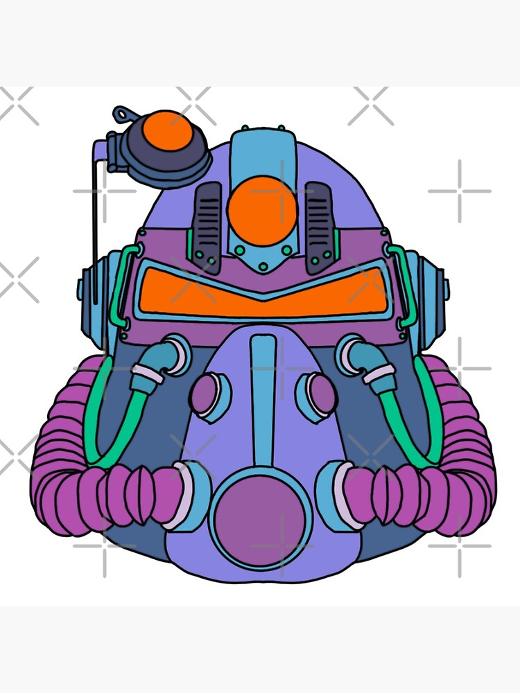 Power armor helmet t51 v4
