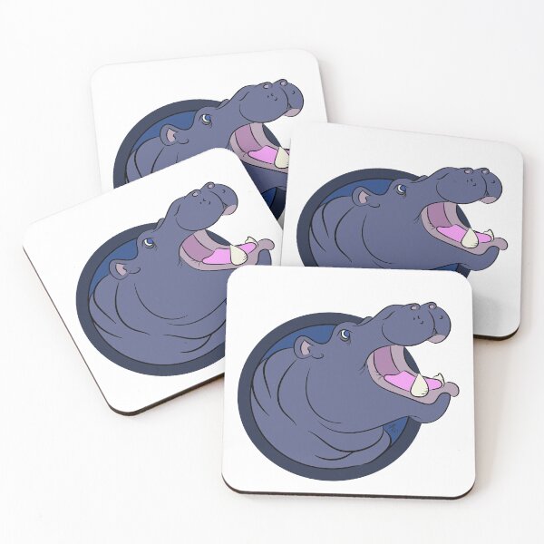 Item preview, Purple Screaming Hippo designed and sold by Ratkey Designs .