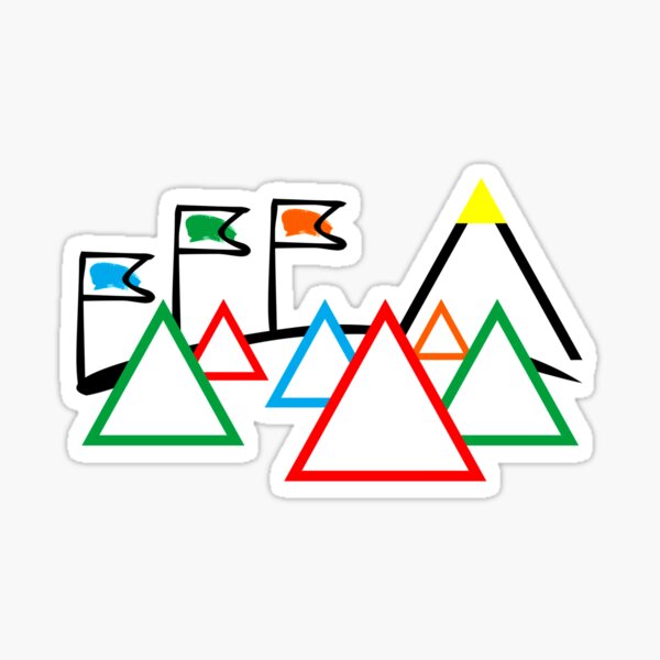 Campsite - Festival Sticker