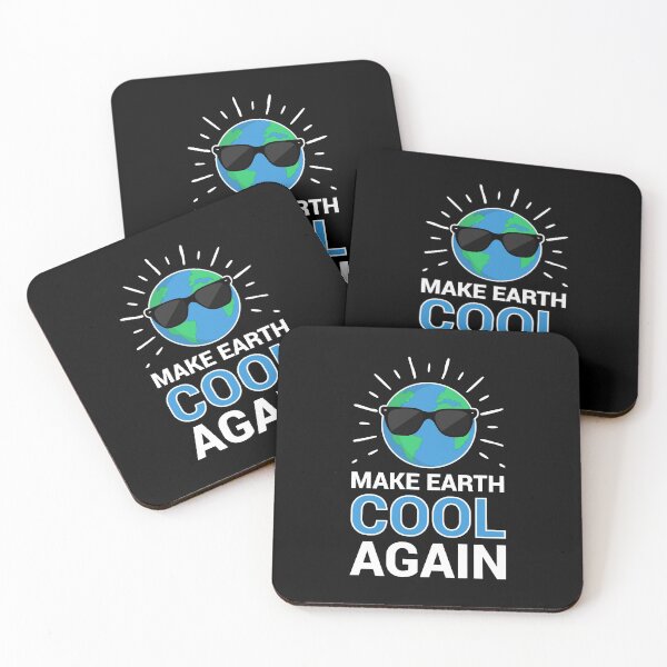 Item preview, Make Earth Cool Again designed and sold by LazyGreyBear.