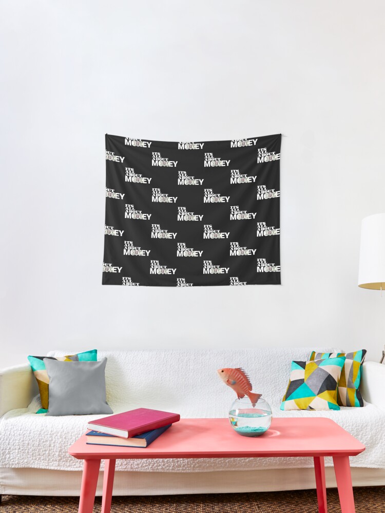 all black tapestry
