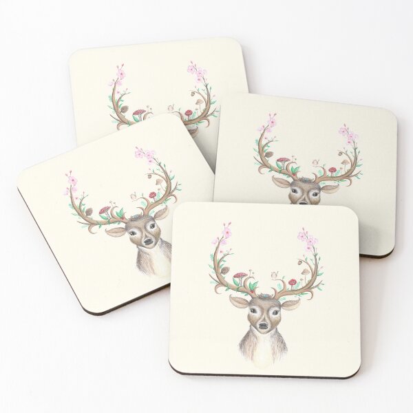 Item preview, Enchanted Deer designed and sold by Scarlet Barnett.