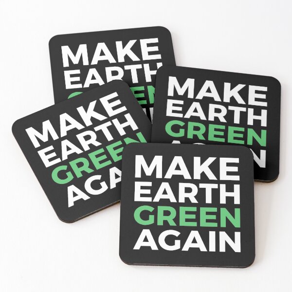 Item preview, Make Earth Green Again designed and sold by LazyGreyBear.