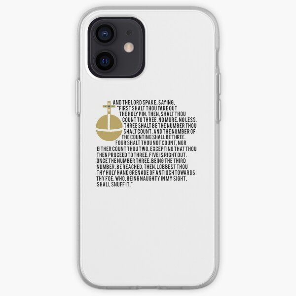 Holy Hand Grenade iPhone Soft Case