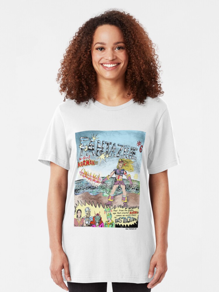 Alternate view of Karnak 9000 AD Slim Fit T-Shirt