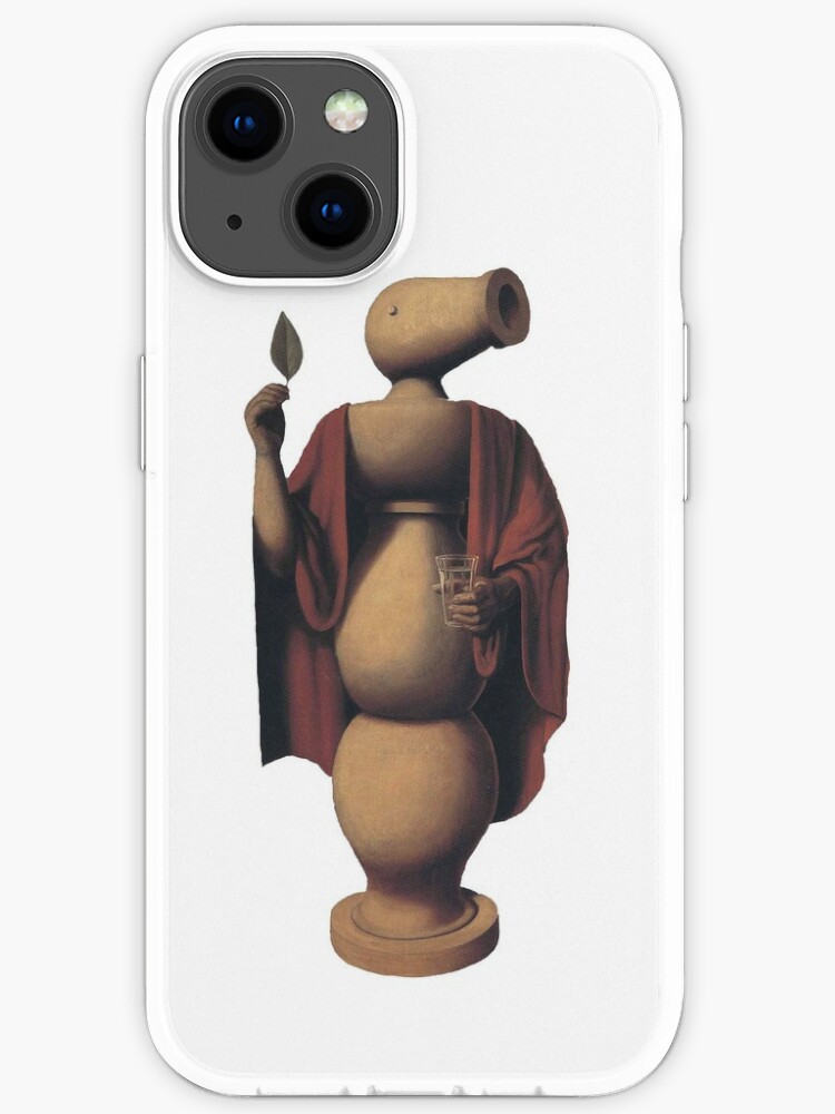 Rene Magritte The Rights Of Man Sticker Iphone Case By Stellersjay Redbubble