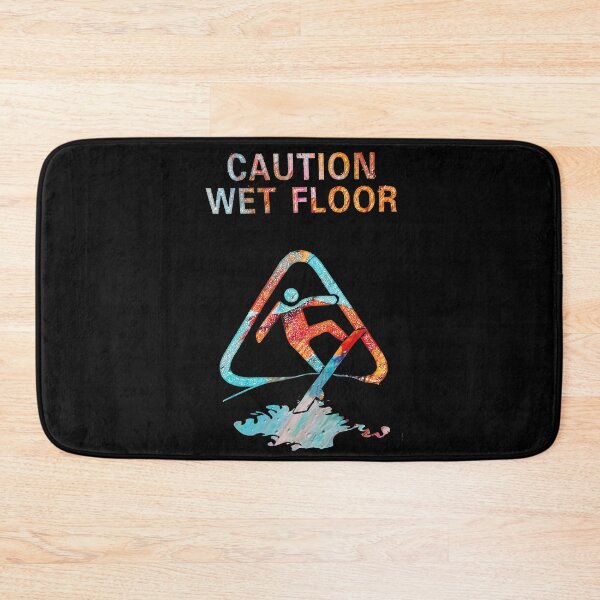 Item preview, Caution Wet Floor Surfer designed and sold by BiZepsM0.