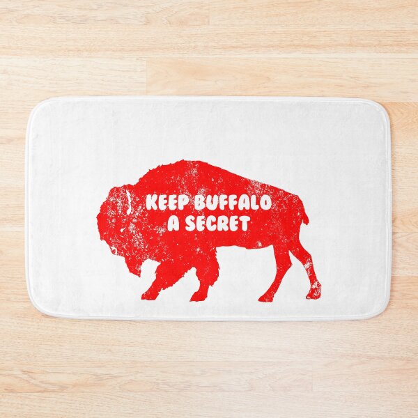 Item preview, Keep Buffalo a secret - Grunge designed and sold by ScapegoatPrints.